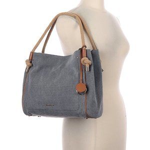 Michael Kors Isla Navy Large Grab Tote Bag Navy